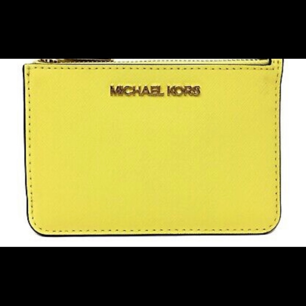 Sunshine yellow id and coin wallet
